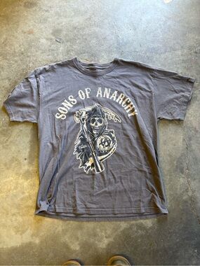 Sons of Anarchy Graphic Tee - Black - Unbranded